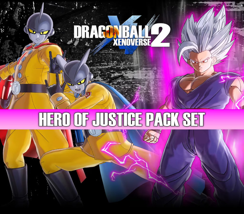 Dragon Ball: Xenoverse 2 - Hero of Justice Pack Set DLC US PC Steam CD Key