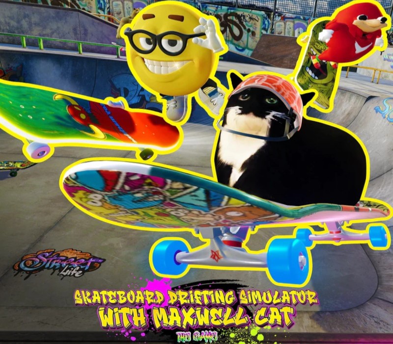 Drifting with Maxwell Cat: The Game Steam Ключ