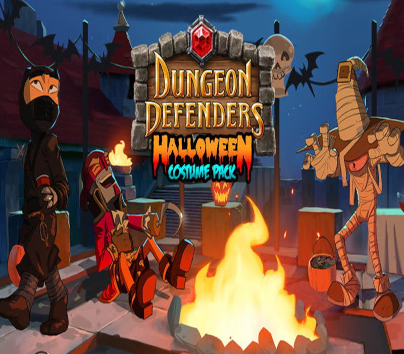 Dungeon Defenders - Halloween Costume Pack DLC PC Steam Подарок