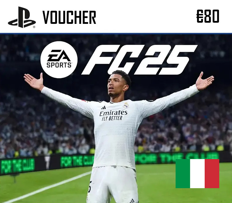 EA SPORTS FC 25 PlayStation Network Карта €80 IT