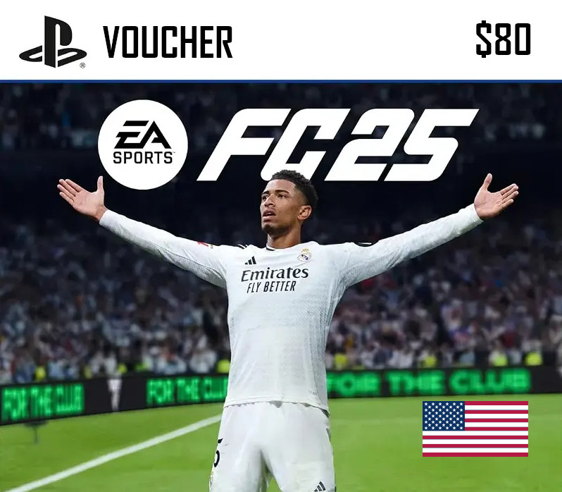 EA SPORTS FC 25 PlayStation Network Карта $80 US