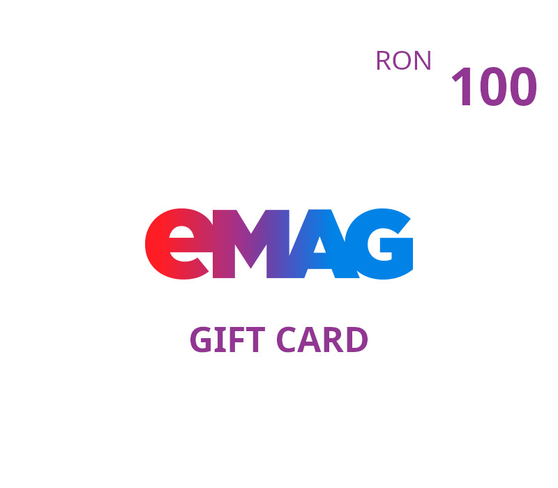 eMAG 100 RON Подарочная карта RO