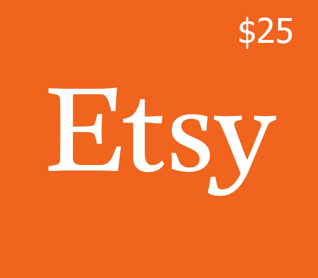 ETSY $25 Подарочная карта US