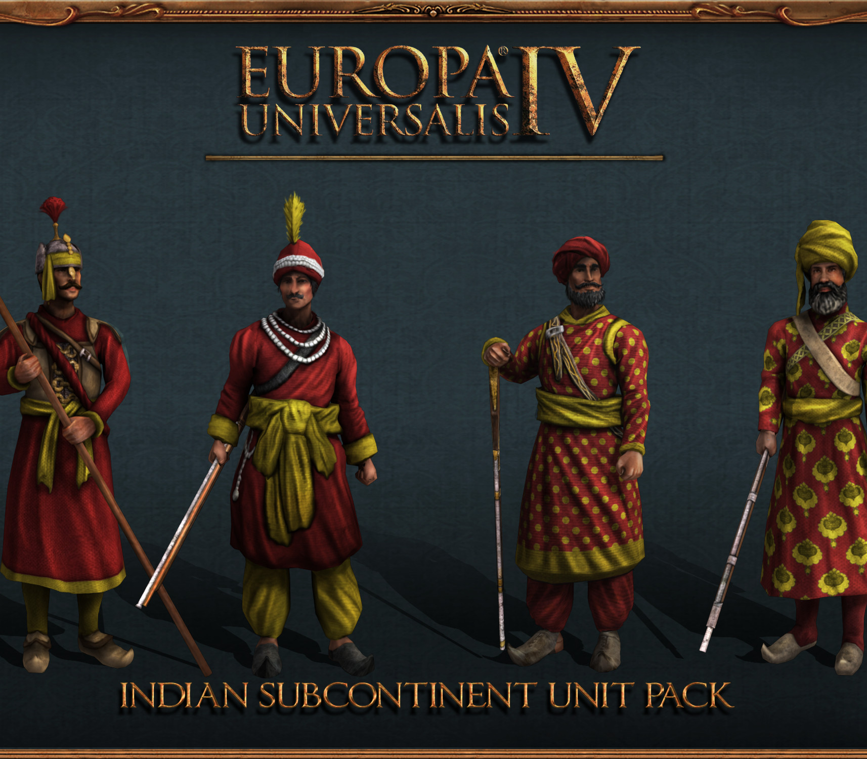 Europa Universalis IV - Indian Subcontinent Unit Pack DLC EU Steam Ключ