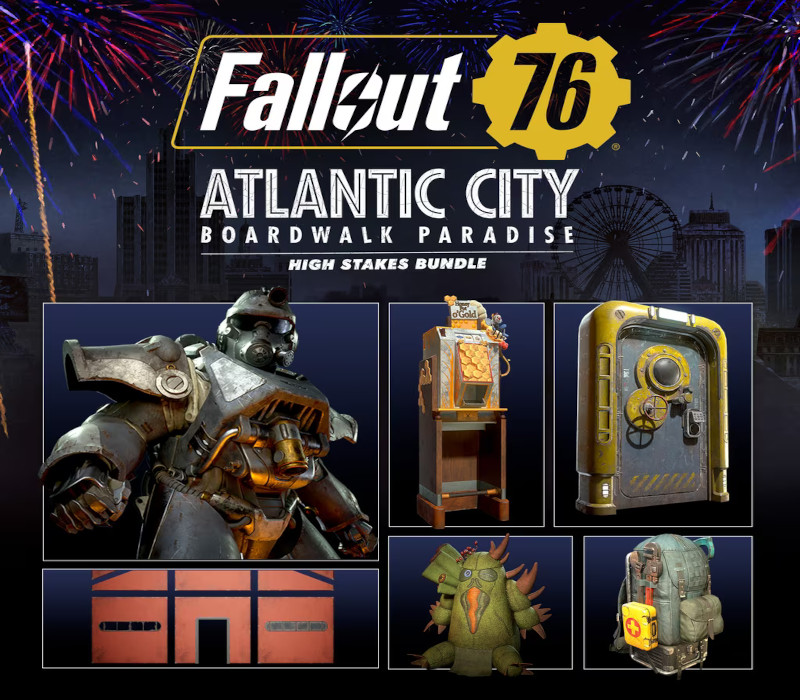 Fallout 76 - Atlantic City High Stakes Набор DLC US XBOX One / Xbox Series X|S Ключ