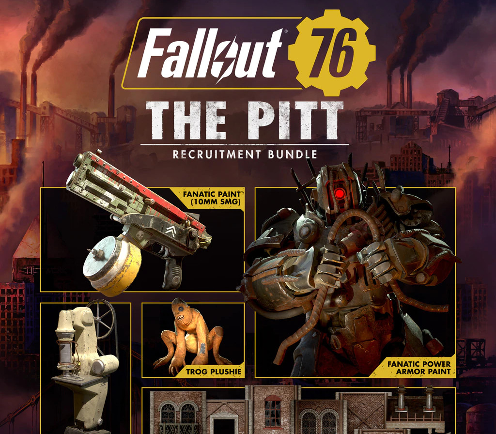 Fallout 76 - The Pitt Recruitment Набор DLC PC Steam Ключ