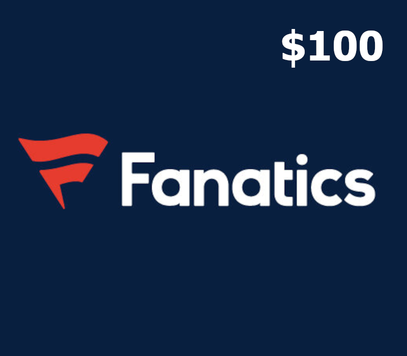 Fanatics $100 Подарочная карта US