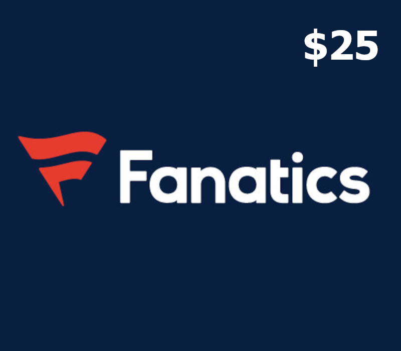 Fanatics $25 Подарочная карта US