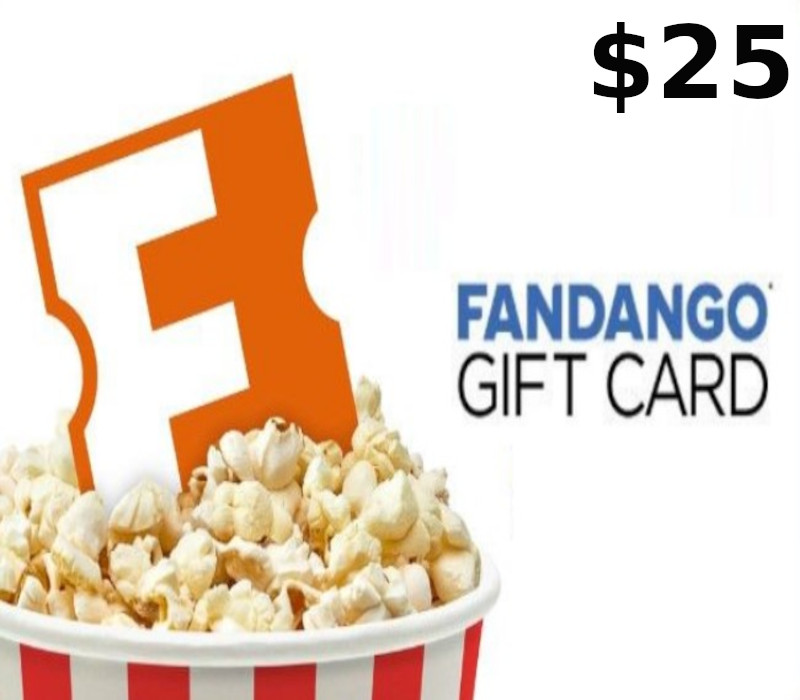 Fandango $25 Подарочная карта US