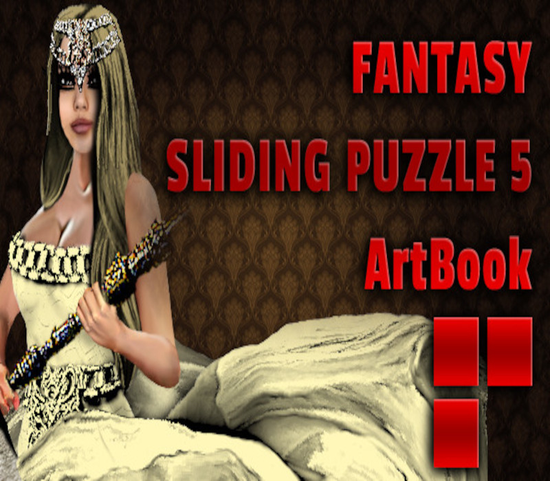 Fantasy Sliding Puzzle 5 - ArtBook DLC Steam Ключ