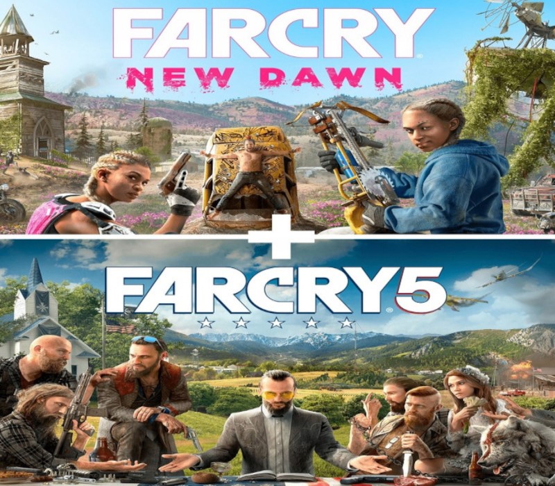 Far Cry 5 + Far Cry New Dawn Deluxe-издание Набор AR XBOX One Ключ