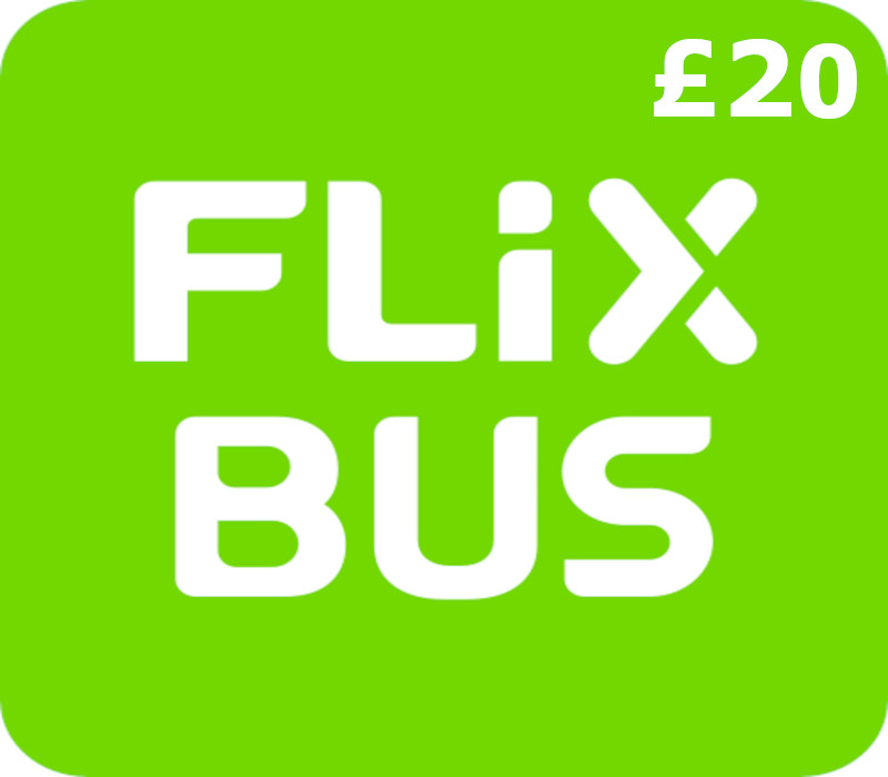 Flixbus £20 Подарочная карта UK