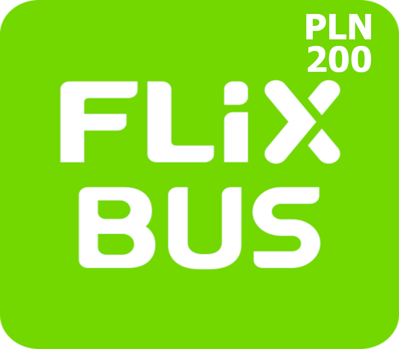 Flixbus 200 PLN Подарочная карта PL