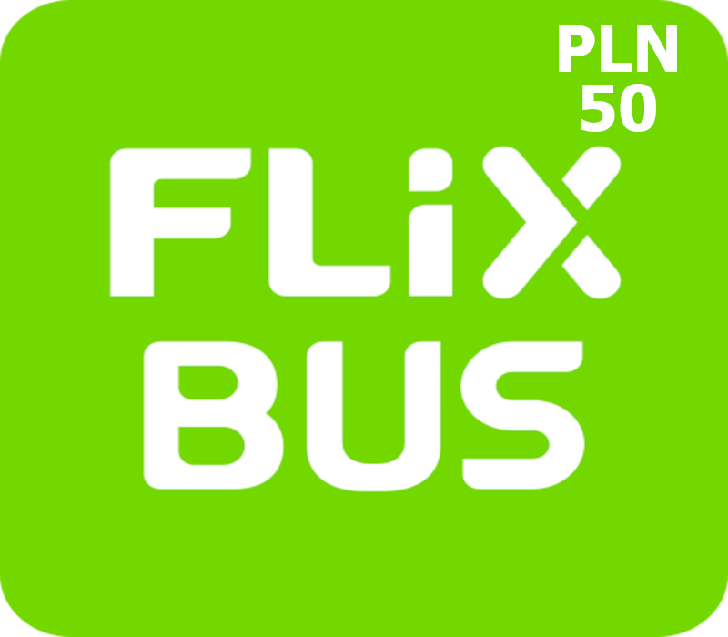 Flixbus 50 PLN Подарочная карта PL