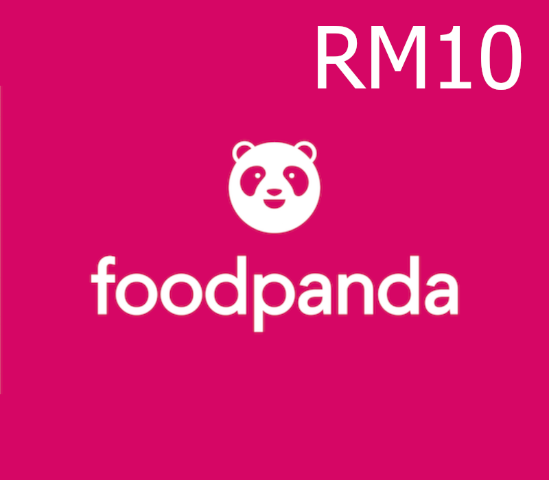 Food Panda RM10 Подарочная карта MY