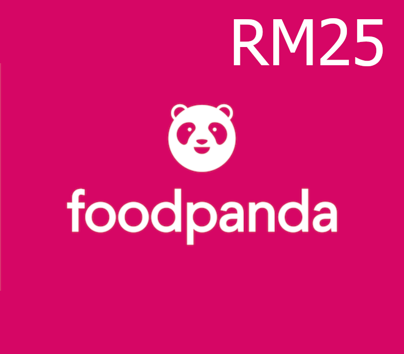 Food Panda RM25 Подарочная карта MY