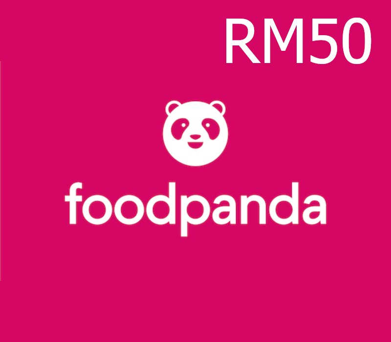 Food Panda RM50 Подарочная карта MY