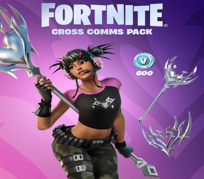Fortnite - Cross Comms Pack + 600 V-Bucks Challenge DLC EU XBOX One / Xbox Series X|S Ключ