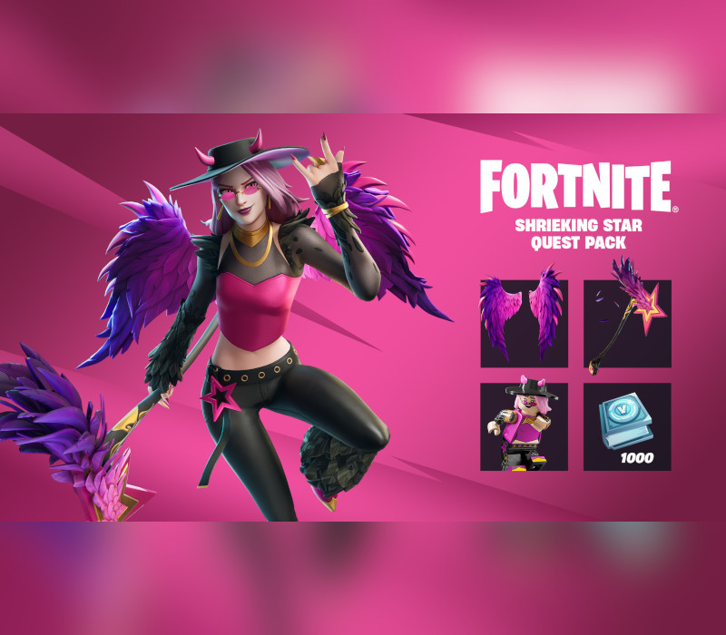 Fortnite - Shrieking Star Quest Pack DLC EU XBOX One / Xbox Series X|S Ключ