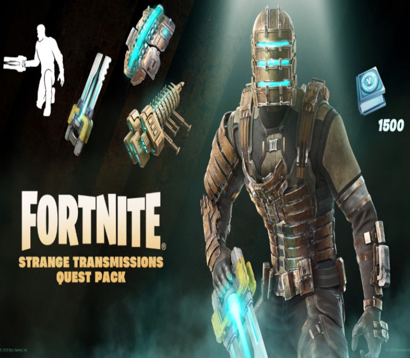 Fortnite - Strange Transmissions Quest Pack + 1,500 V-Bucks Challenge DLC US XBOX One / Xbox Series X|S Ключ