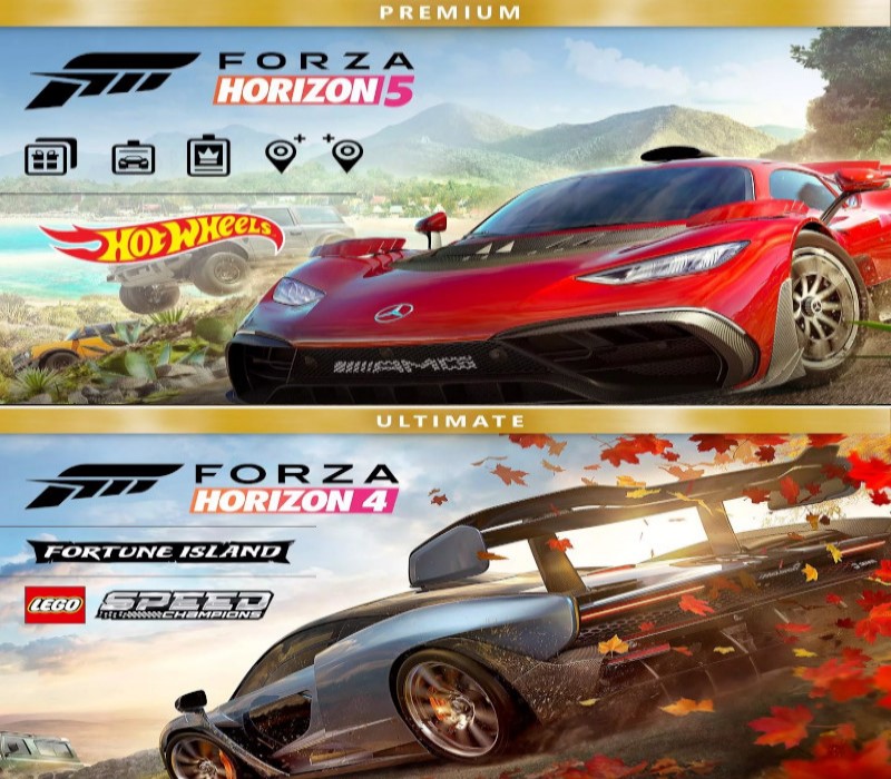 Forza Horizon 5 + 4 Premium Upgrades DLC AR XBOX One / Xbox Series X|S / Windows 10 Ключ