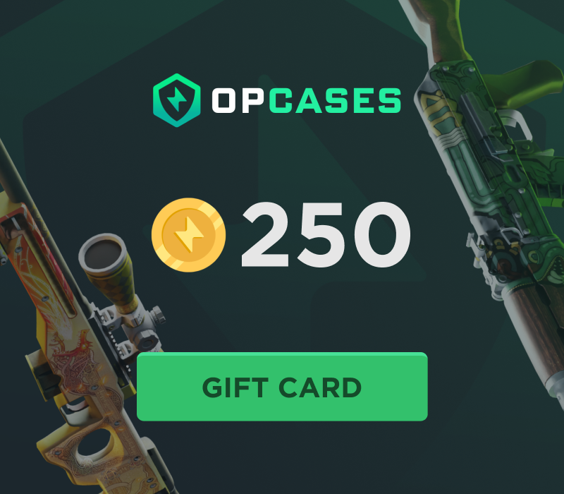 OPCASES 250 Coins Подарочная карта