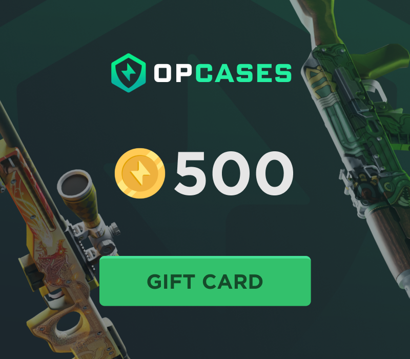 OPCASES 500 Coins Подарочная карта