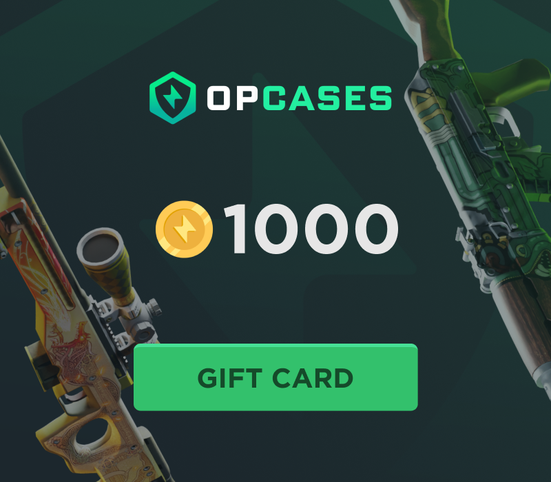 OPCASES 1000 Coins Подарочная карта