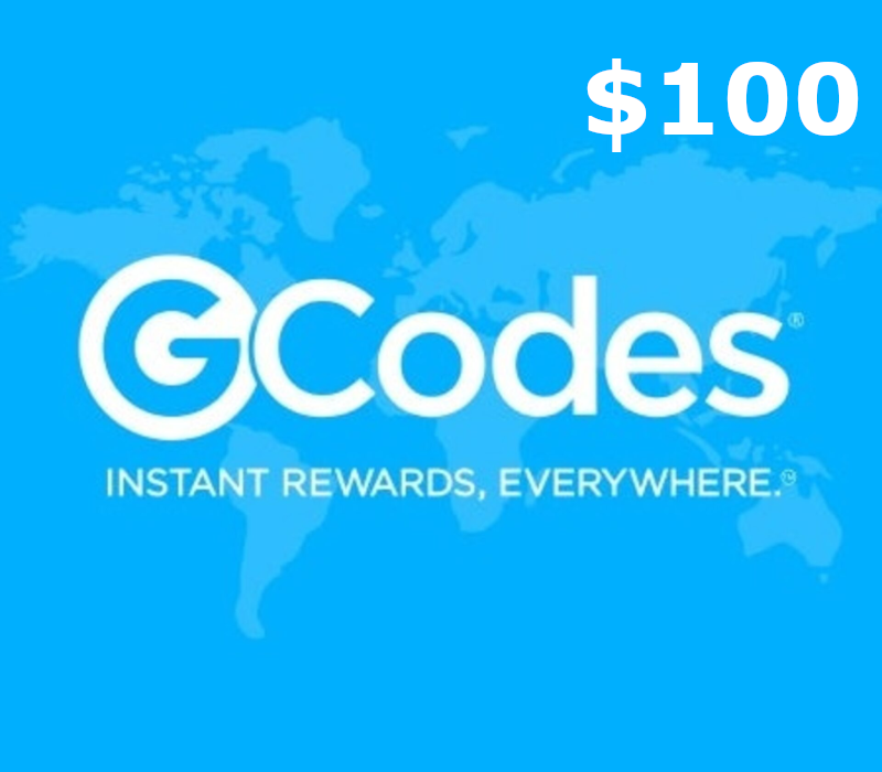 GCodes® Global Merchandise $100 Подарочная карта US