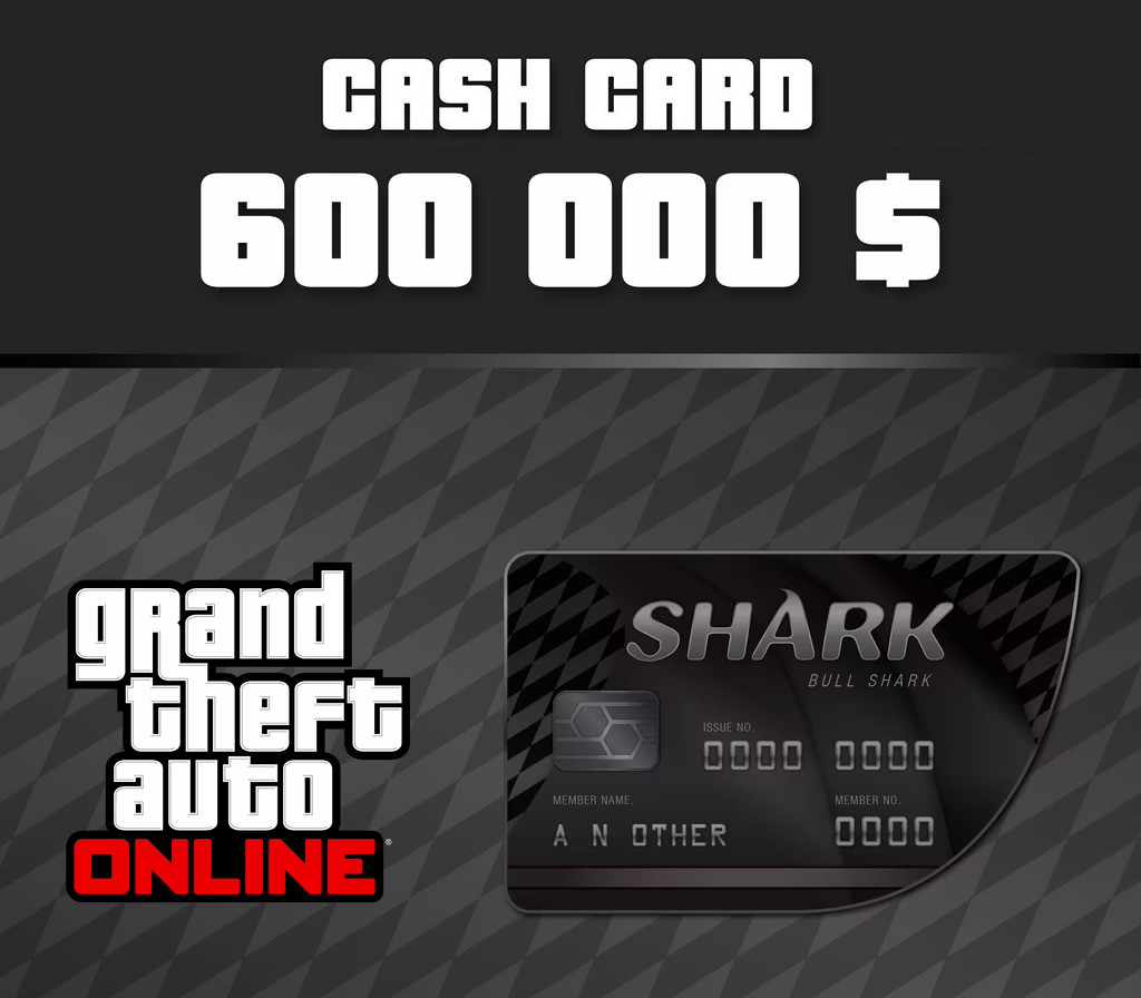 Grand Theft Auto Online - $600,000 Bull Shark Cash Card EU Xbox Series X|S Ключ