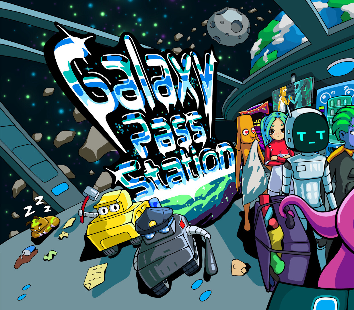 Galaxy Pass Station Steam Ключ