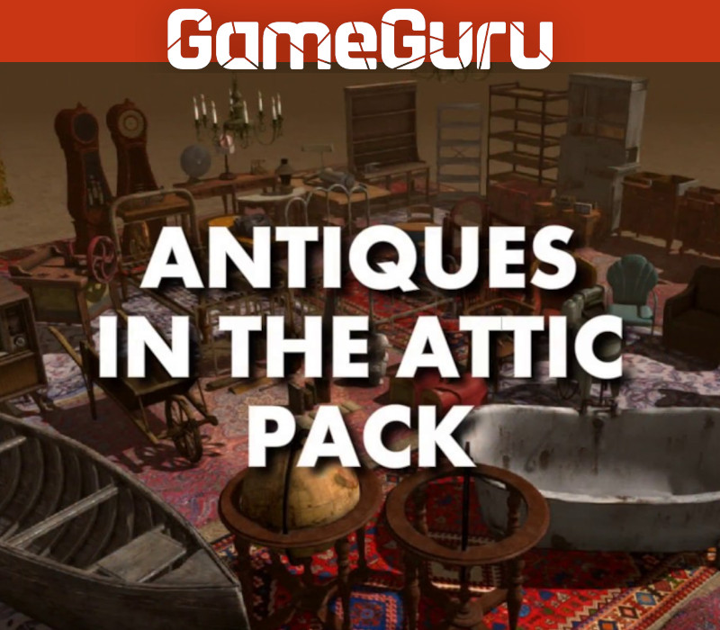 GameGuru - Antiques In The Attic Pack DLC EU Steam Ключ