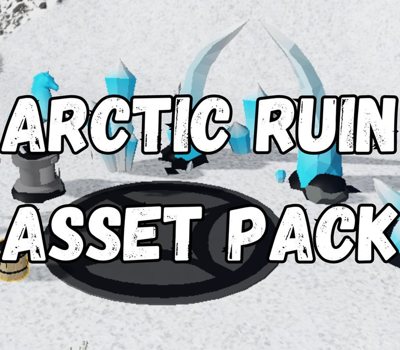 GameGuru MAX - Low Poly Asset Pack - Arctic Ruins DLC PC Steam Ключ