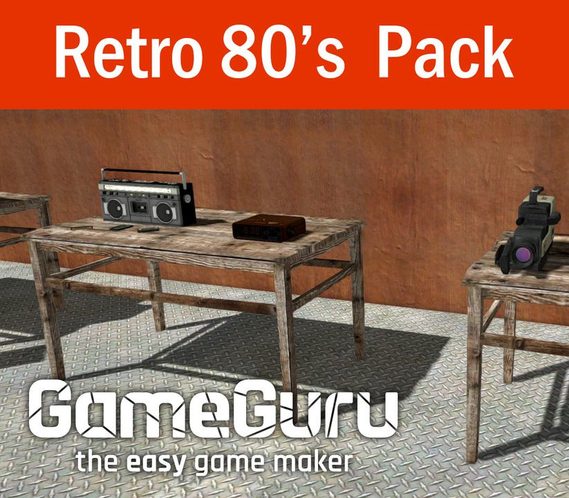 GameGuru - Retro 80's Pack DLC Steam Ключ