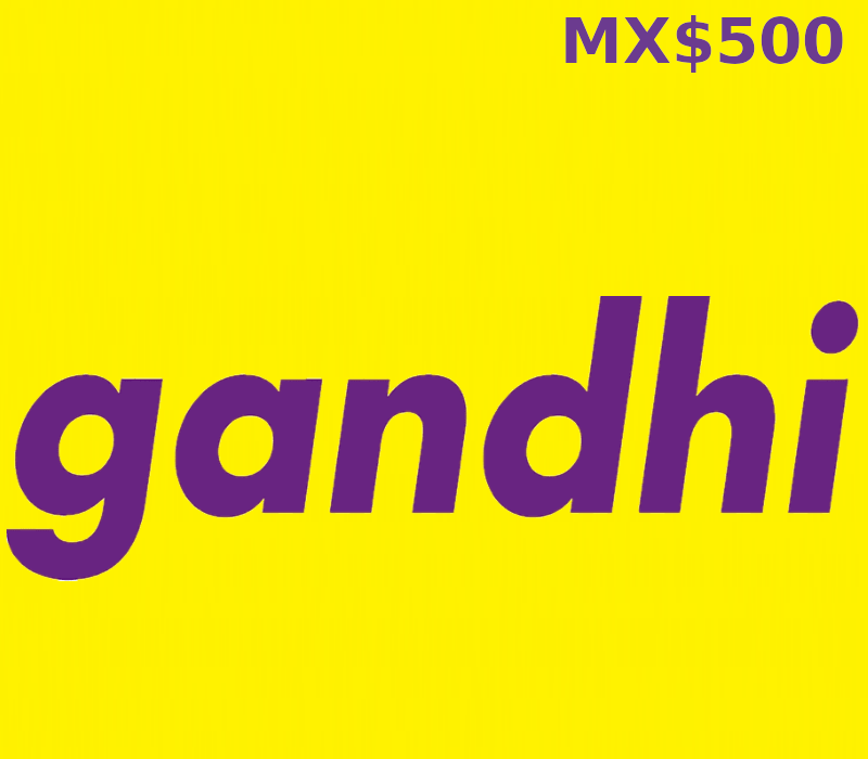Gandhi MX$500 MX Подарочная карта