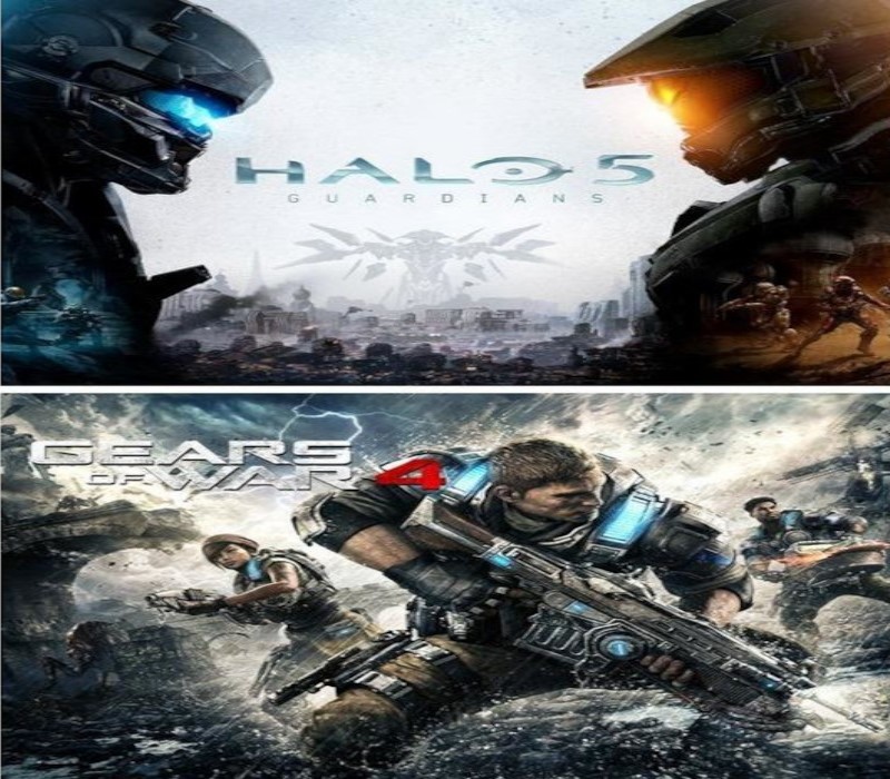 Gears of War 4 and Halo 5: Guardians Набор XBOX One / Xbox Series X|S Аккаунт