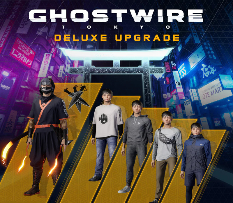 GhostWire: Tokyo - Deluxe Апгрейд EU Xbox Series X|S / Windows 10 Ключ