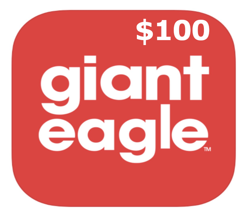 Giant Eagle $100 Подарочная карта US