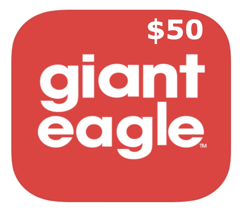 Giant Eagle $50 Подарочная карта US