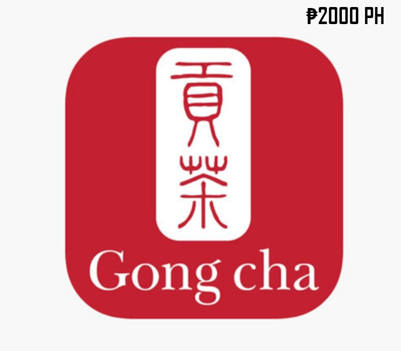 Gong Cha ₱2000 PH Подарочная карта