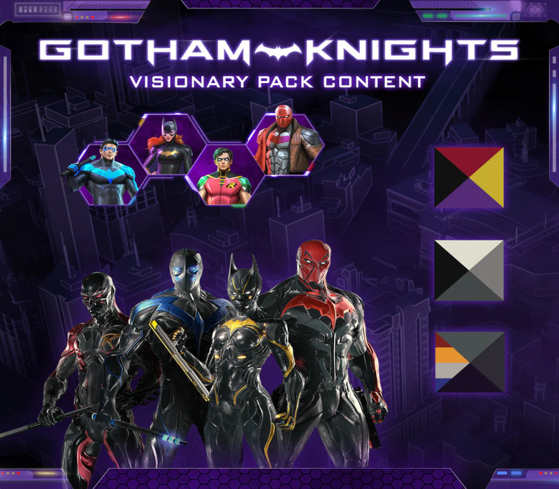 Gotham Knights - Visionary Pack DLC EN Language Only EU PS4 Ключ