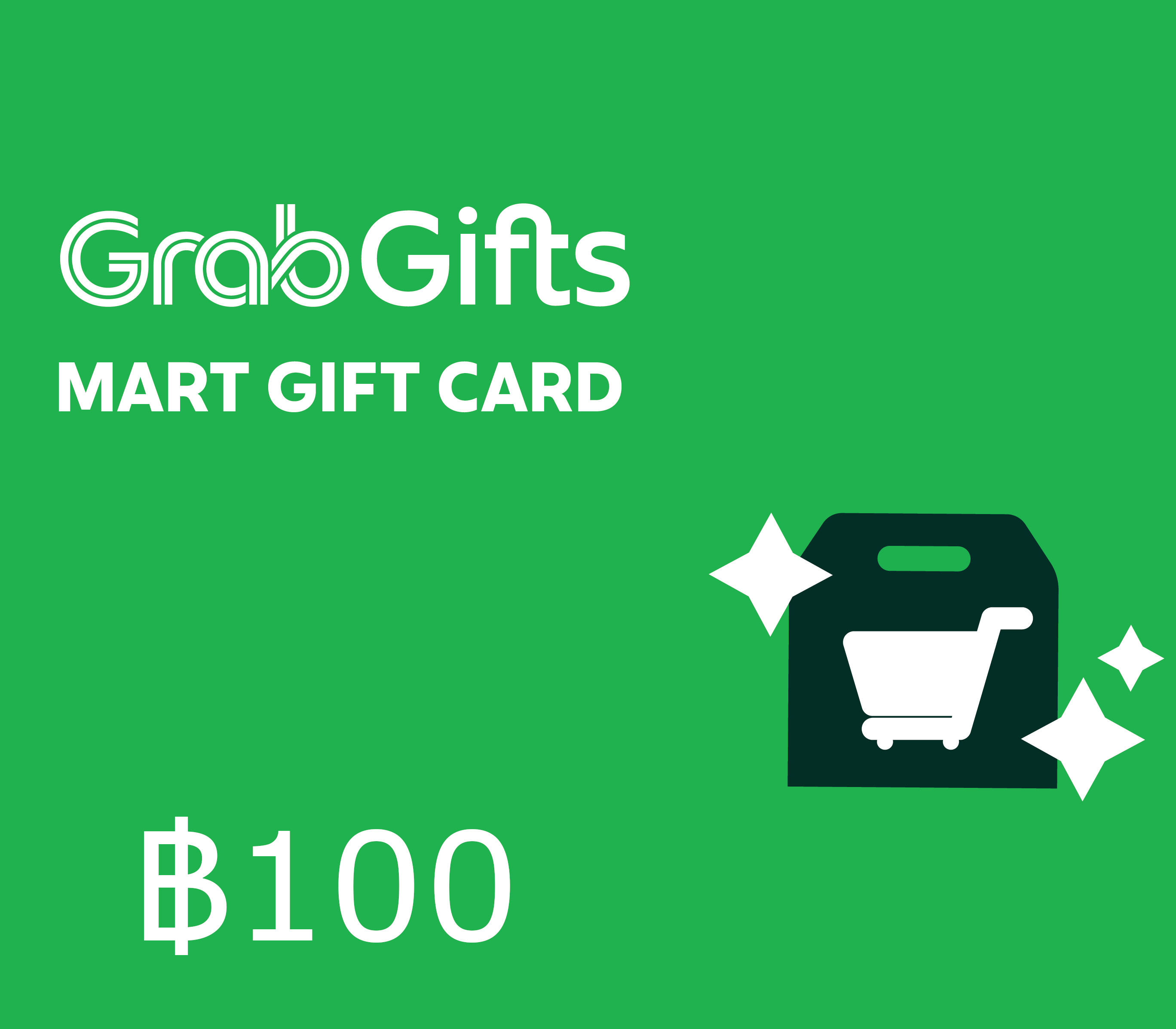 GrabMart ฿100 Подарочная карта TH