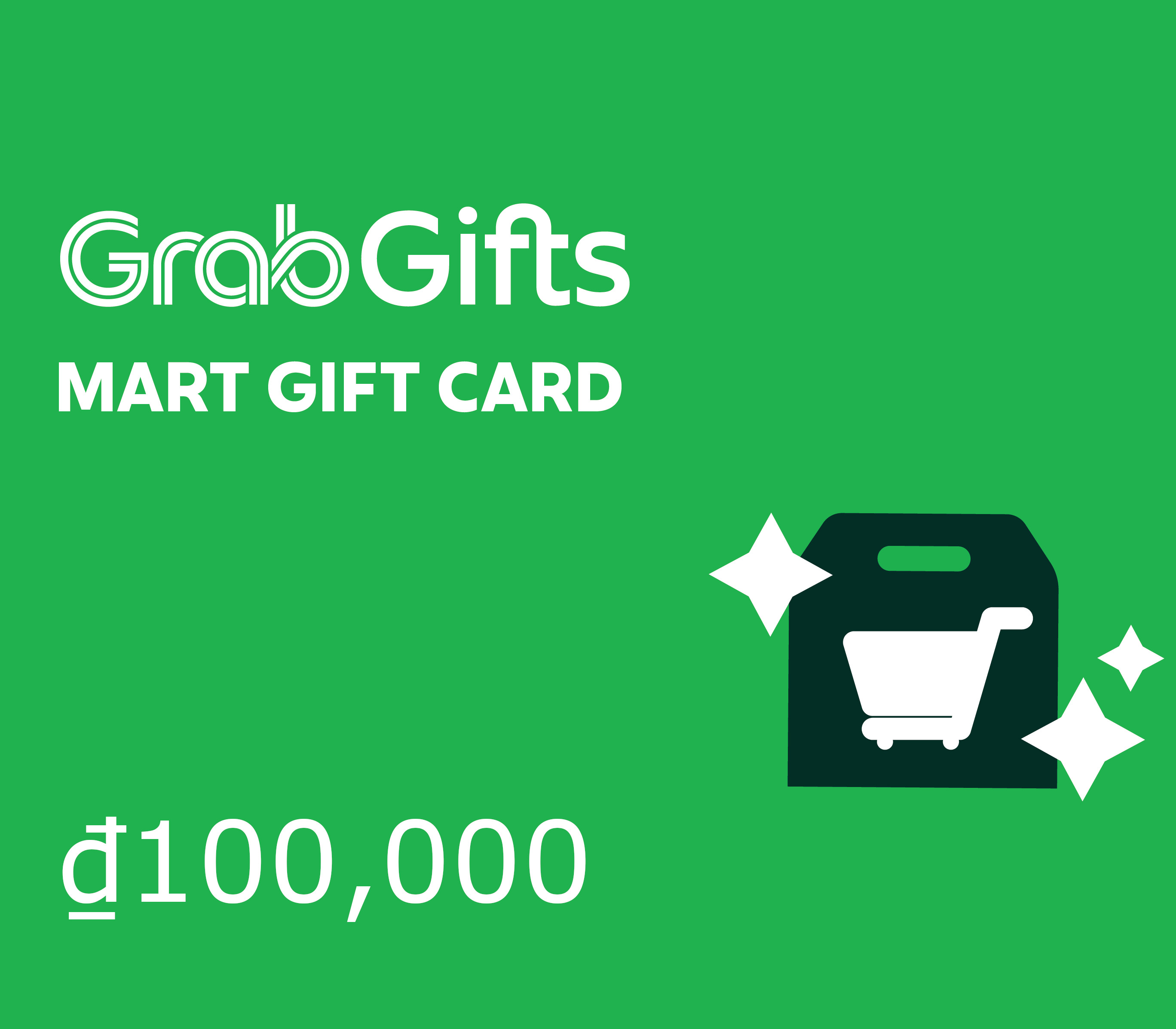 GrabMart ₫100,000 Подарочная карта VN