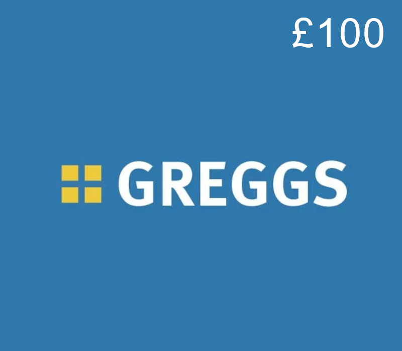 Greggs £100 Подарочная карта UK