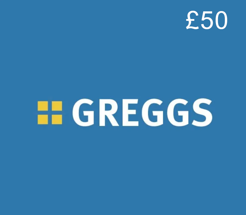 Greggs £50 Подарочная карта UK