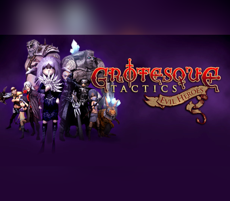 Grotesque Tactics Evil Heroes EU PC Steam Ключ