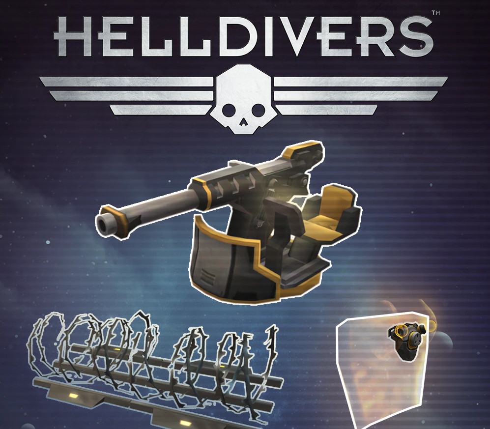 HELLDIVERS - Entrenched Pack DLC PC Steam Ключ