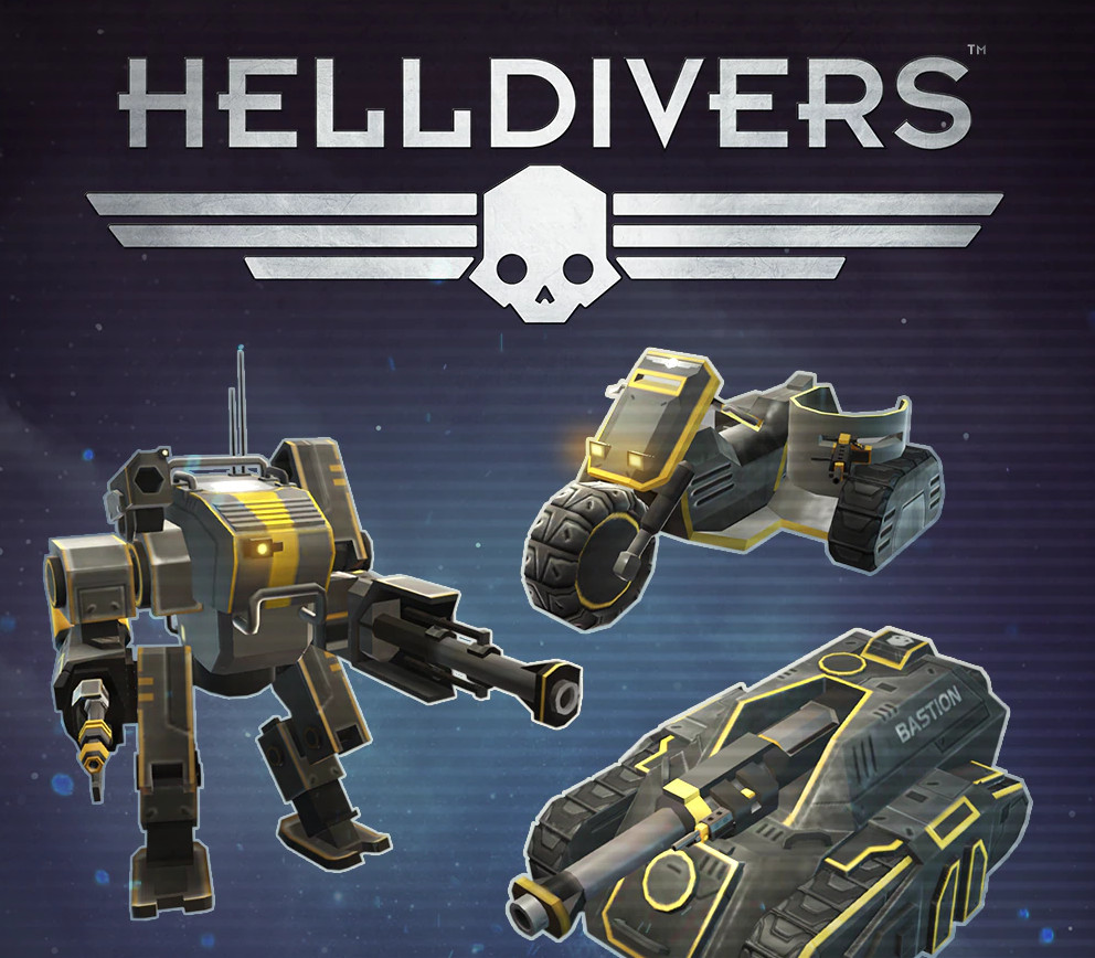 HELLDIVERS - Vehicles Pack DLC PC Steam Ключ