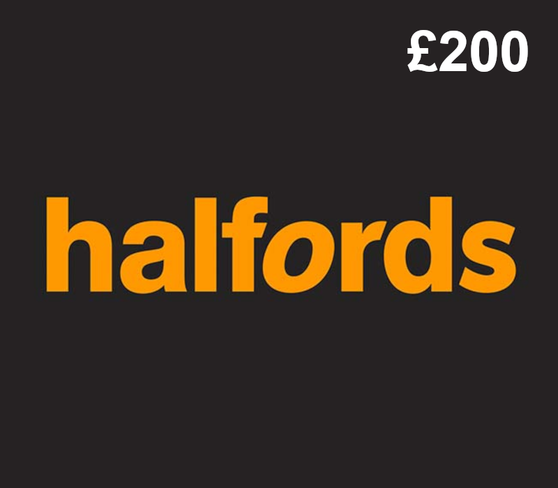 Halfords £200 Подарочная карта UK