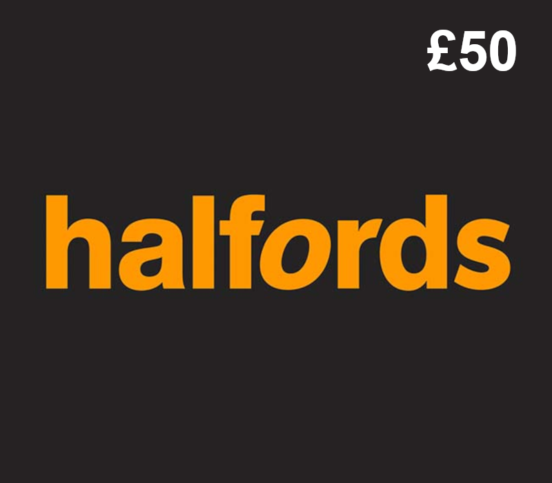 Halfords £50 Подарочная карта UK